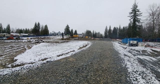A much needed update from our Woodland Park project because our team has been BUSY! 
Bulk excavation and truck exports are underway, and shotcrete and drilling are beginning! With all the snow and rain our crew’s been working on water management and maintaining our environment conscious approach, while keeping things on track. 🚧🏗️